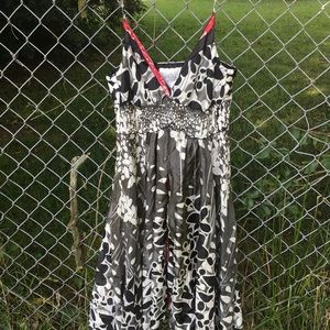 NWOT For Love&Liberty silk dress, size small.